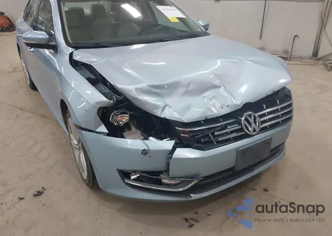 2013 Volkswagen Passat 2.0L Tdi Sel Premium from USA, damaged, VIN 1VWCN7A36DC093835